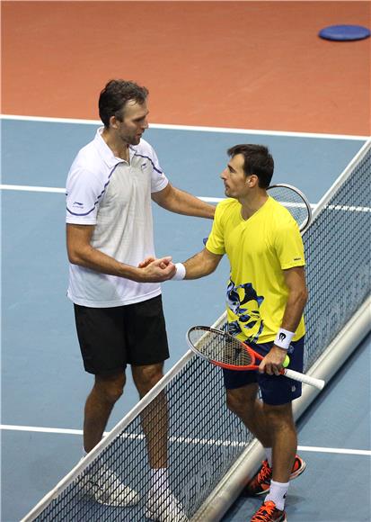 ATP ZAGREB: Karlović - Dodig  6.2.2014.