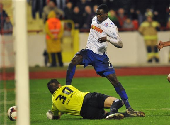 Split - Hajduk 0-0 poluvrijeme 8.2.2014.