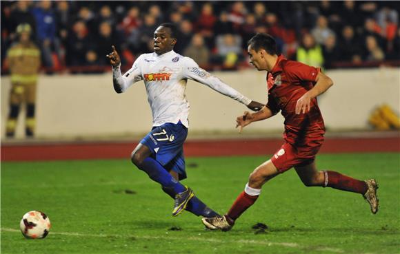 Split - Hajduk 0-0 poluvrijeme 8.2.2014.