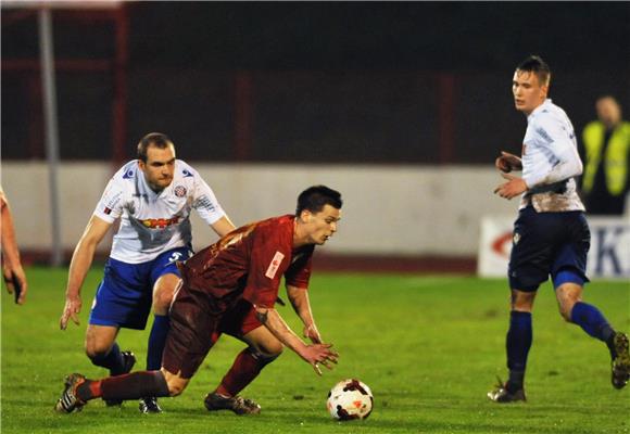 Split - Hajduk 0-0 poluvrijeme 8.2.2014.