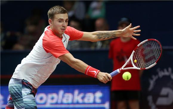 ATP Zagreb, polufinale: Haas - Evans