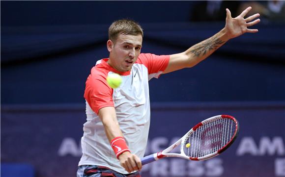 ATP Zagreb, polufinale: Haas - Evans