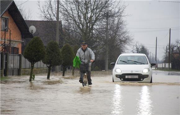 Voda ušla u kuće na velikogoričkom području