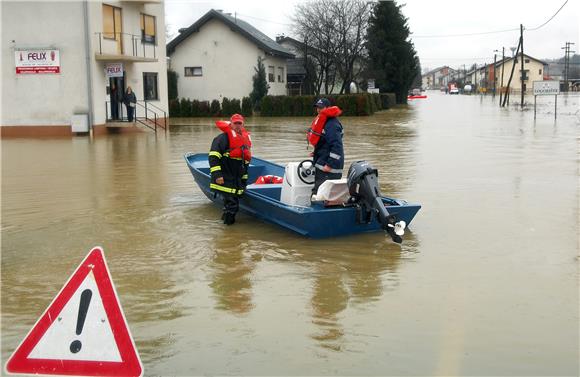 Karlovac: vodostaj Kupe 820 centimetara, očekuje se stagnacija