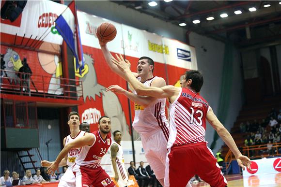 ABA: Cedevita - Crvena zvezda 68-64