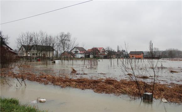 Poplavljen velik dio Čičke Poljane