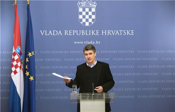 Izjava za medije premijera Milanovića 17.2.2014.