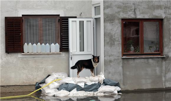 Zaobalne vode i dalje ugrožavaju sisačko područje, stiže i novi val Savom