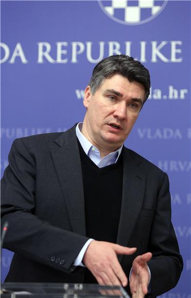 Tiskovna konferencija premijera Milanovića 18.2.2014.