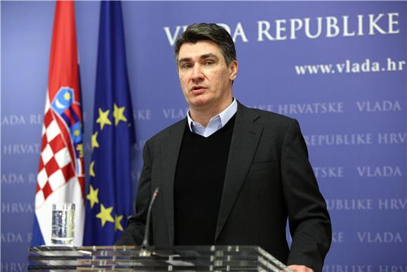 Tiskovna konferencija premijera Milanovića 18.2.2014.