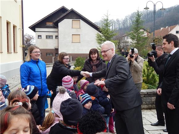 Predsjednik Josipović posjetio Pregradu