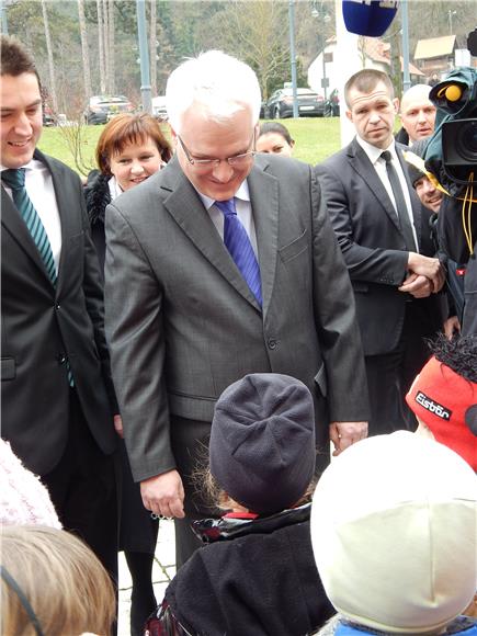 Predsjednik Josipović posjetio Pregradu