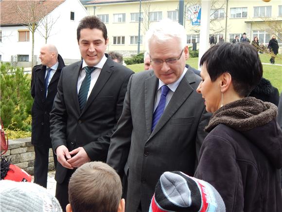 Predsjednik Josipović posjetio Pregradu