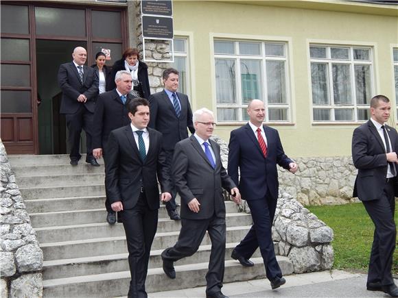 Predsjednik Josipović posjetio Pregradu