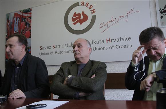 Sindikalni čelnici pozivaju na štrajk solidarnosti i prosvjed protiv izmjena ZOR-a