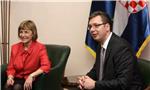 Pusić i Vučić u Beogradu