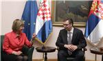 Pusić i Vučić u Beogradu