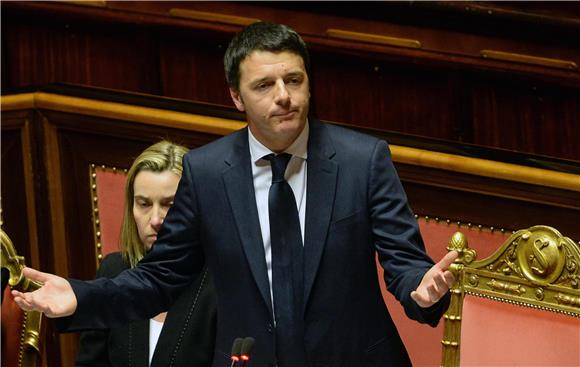 ITALY GOVERNMENT RENZI