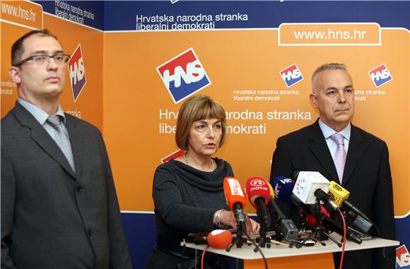 Pusić predstavila kandidate HNS-a za Europski parlament