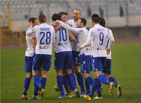 HNL: Hajduk - Slaven Belupo 2-0 poluvrijeme