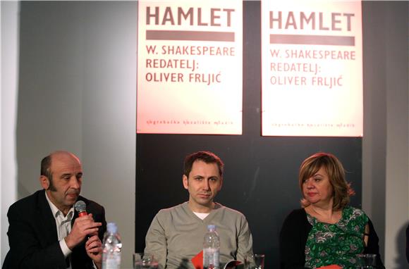 Na konferenciji za novinare najavljena je premijera predstave 'Hamlet'