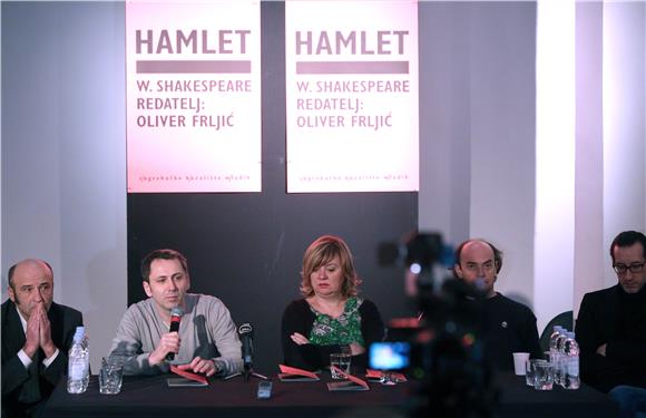 Na konferenciji za novinare najavljena je premijera predstave 'Hamlet'