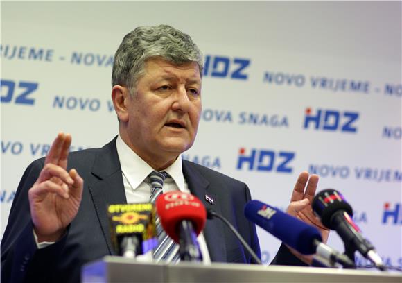 Tiskovna konferencija HDZ-a  7.3.2014.