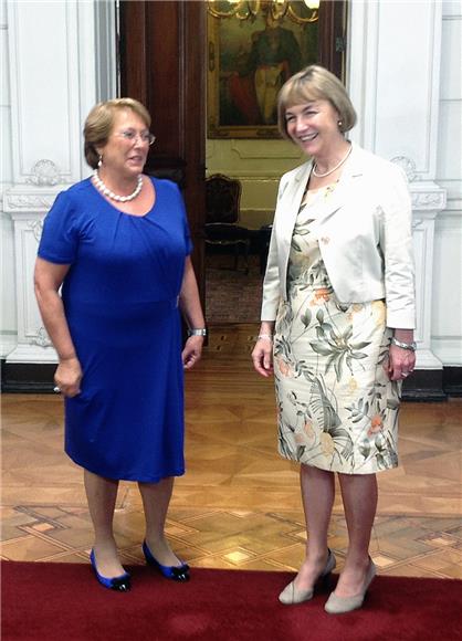 Bachelet: Želimo nova područja suradnje s Hrvatskom