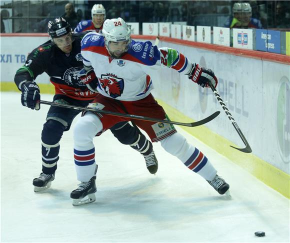 KHL: Medveščak - Lev Prag 11.03.2014