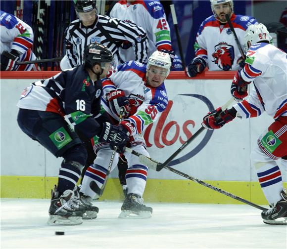 KHL: Medveščak - Lev Prag 11.03.2014