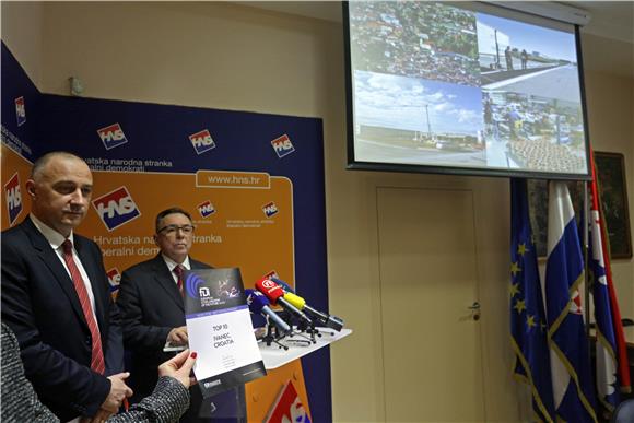 Konferencija za novinare HNS-a  14.3.2014.