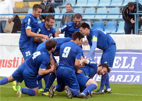 HNL: Zadar - Slaven Belupo 2-1 15.3.2014.