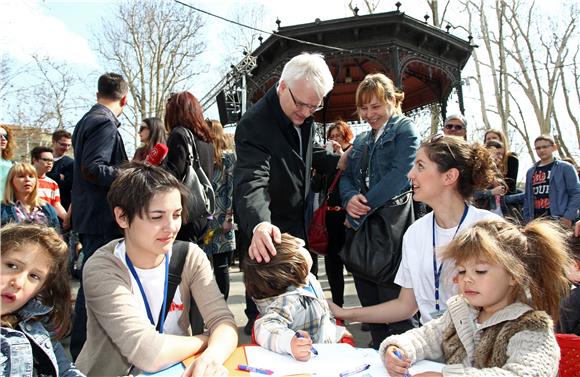 Obilježavanje Svjetskog dana sindroma Down na Zrinjevcu