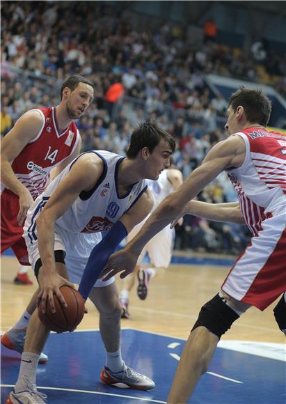  Cibona  i Crvena zvezda 26. kolu košarkaške ABA lige