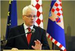 Tiskovna konferencija predsjednika Josipovića 5.4.2014.