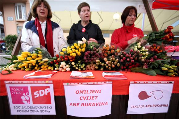 Dobrotvorna akcija: prigodna prodaja najdražeg cvijeta Ane Rukavine