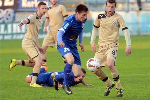 HNL: Zadar - Dinamo 0-2 poluvrijeme