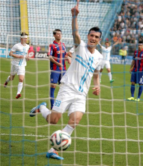 Prva HNL: Rijeka - Hajduk 1-1 (poluvrijeme)