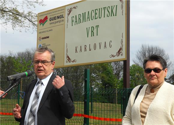 U Karlovcu otvoren Farmaceutski vrt