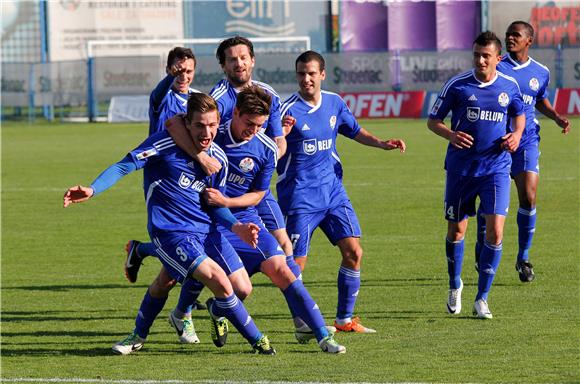 HNL: Slaven Belupo - Osijek 1-1 - poluvrijeme 15.04.2014