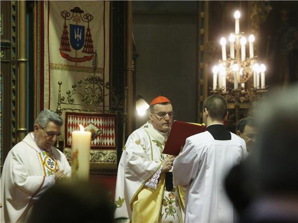 Uskršnja misa u zagrebačkoj katedrali