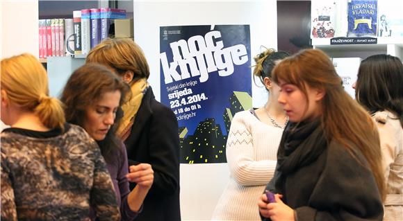 Velik interes građana obilježio ''Noć knjige 2014.'' u Zagrebu