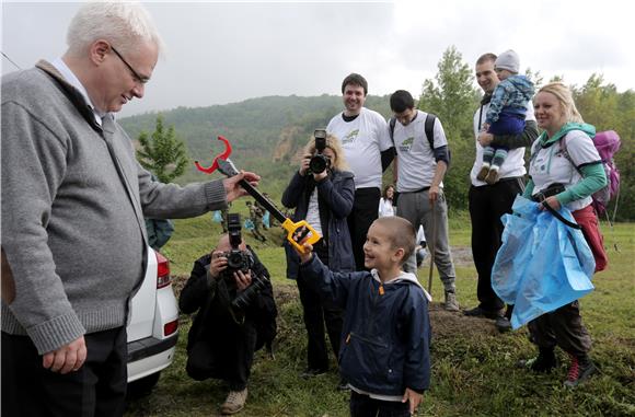 Predsjednik Josipović sudjelovao u "Zelenoj čistki"