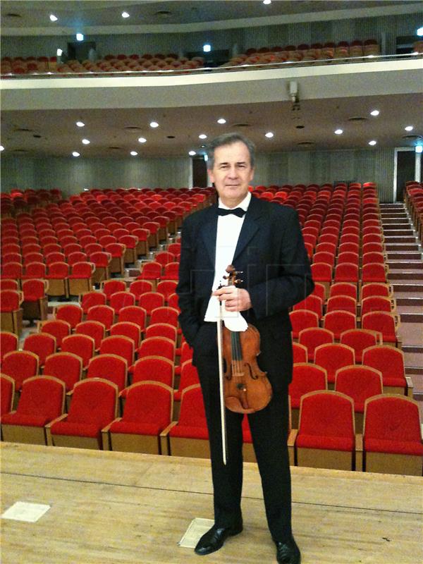 Violinist Goran Končar gostuje u Japanu