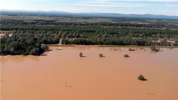 Poplavljena Gunja u vukovarsko-srijemskoj županiji