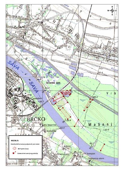 Objavljeni zemljovidi minski sumnjivog područja na poplavljenom području