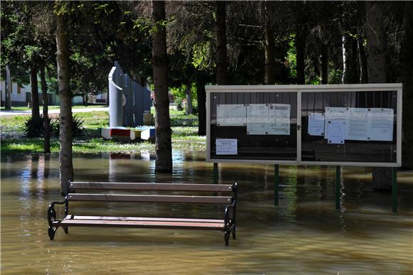 General Repinc: razina Save još nadvisuje neka sela i do četiri metra