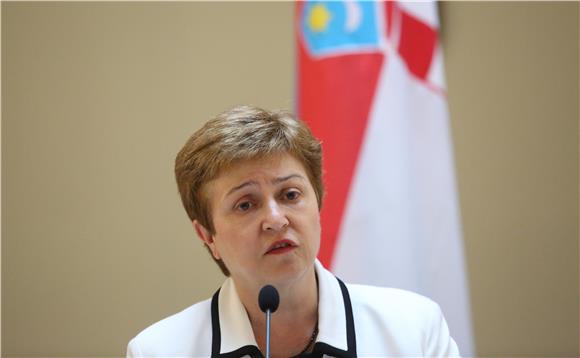 Georgieva čestitala Hrvatskoj na solidarnosti sa Srbijom i BiH