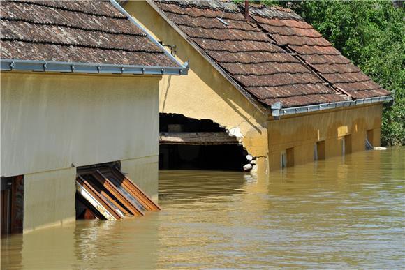 Pada razina vode u županjskoj Posavini