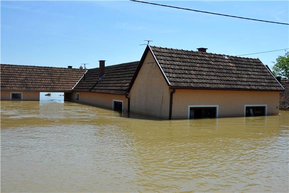 Pada razina vode u županjskoj Posavini